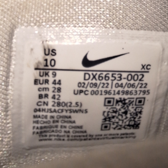 Nike Kyrie Infinty TB Promo Black/White-White High-Top Sneakers Size 10. NWT main image 7